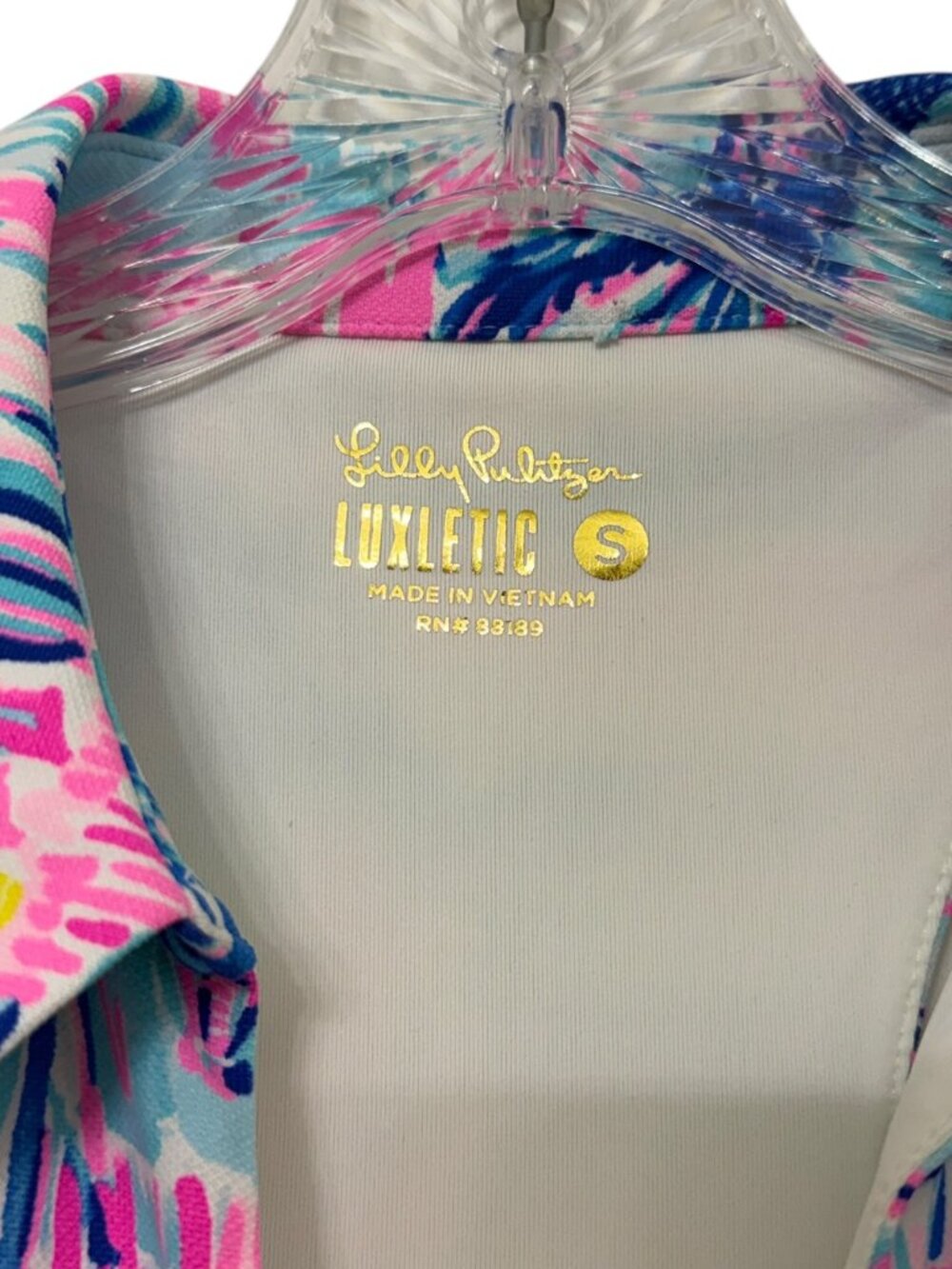NWOT Lilly Pulitzer Luxletic Dania Pleated UPF 50+ Tennis Dress Size S - Picture 5 of 7